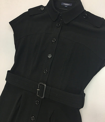 BURBERRY フレンチスリーブワンピース ベルテット レディース SIZE 40 バーバリー