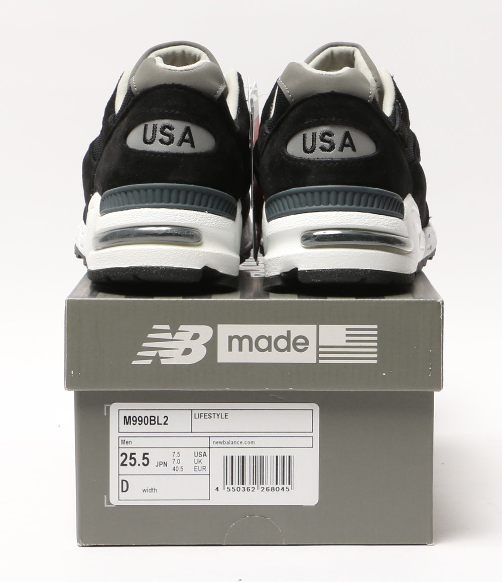 ニューバランス 美品 スニーカー     M990BL2 メンズ SIZE 25.5cm  new balance
