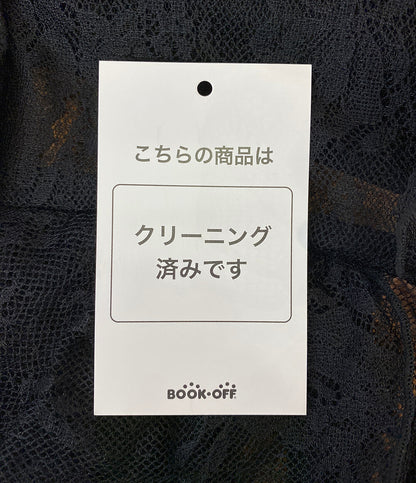 ハーリップトゥ レースワンピース ブラック 長袖 レディース SIZE S HER LIP TO