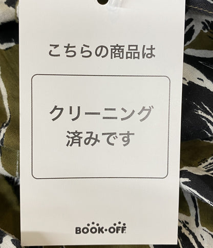 マリハ 長袖ワンピース カーキグリーン 総柄 レディース SIZE - MARIHA