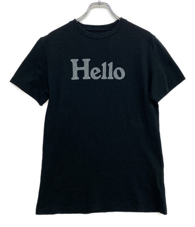 Madison Blue マディソンブルー 半袖Ｔシャツ ブラック Hello MB999-7101 レディース SIZE XS