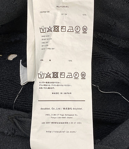 ダブレット パーカー ZOMBIE SILHOUETTE HOODIE 24AW36CS339 メンズ SIZE XL doublet