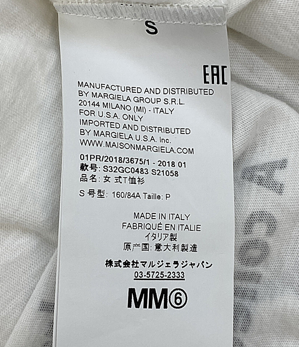 エムエムシックス 半袖Ｔシャツ S32GC0483 レディース SIZE S MM6