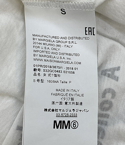 エムエムシックス 半袖Ｔシャツ S32GC0483 レディース SIZE S MM6