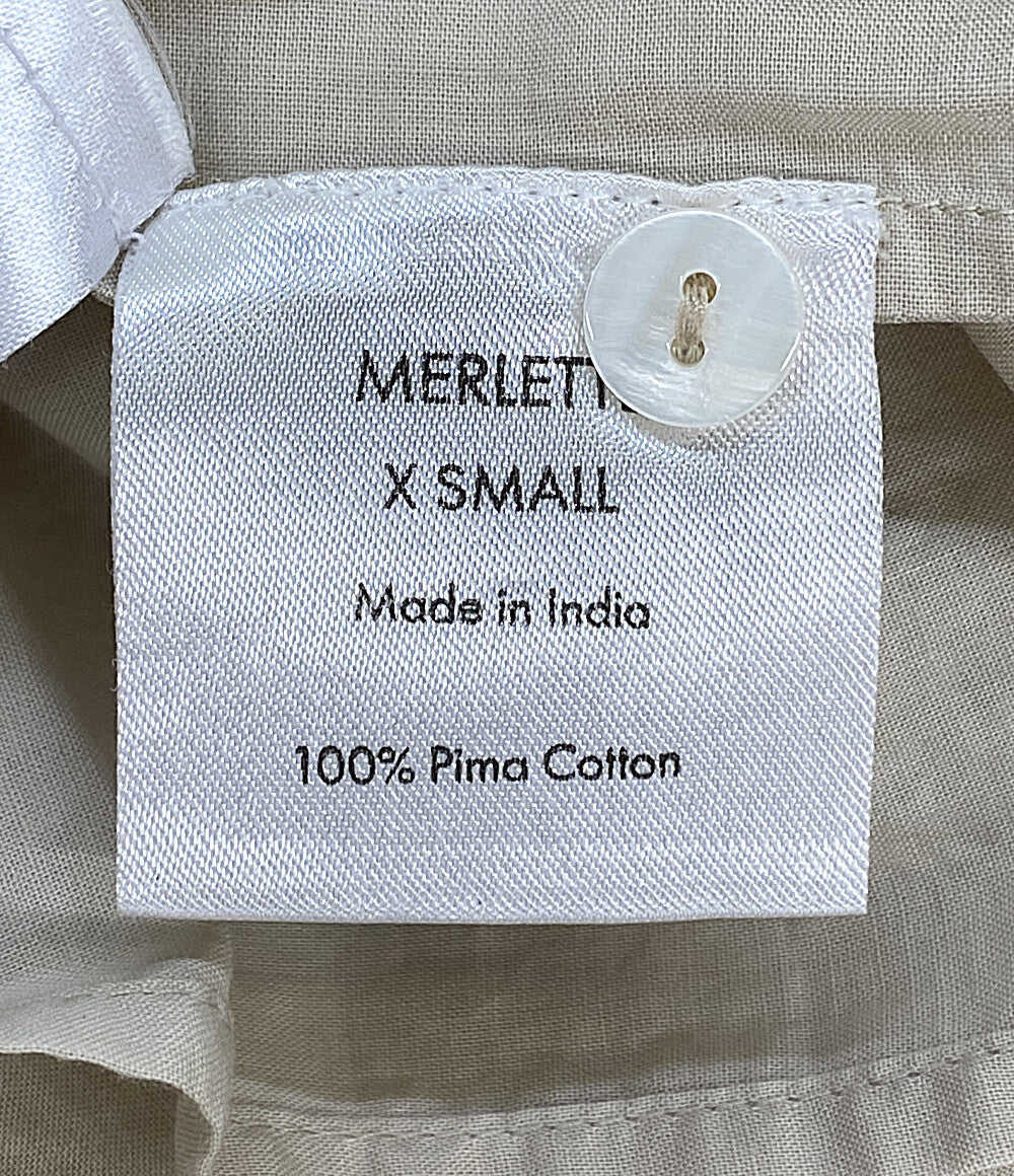 Merlette マーレット チュニック ベージュ 長袖 3710300030 レディース SIZE XS