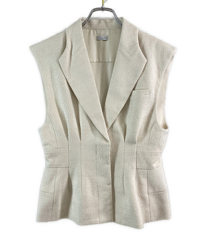 コラム ベスト 24SS ホワイト ウエストシェイプジレ レディース SIZE 38 COLUMN