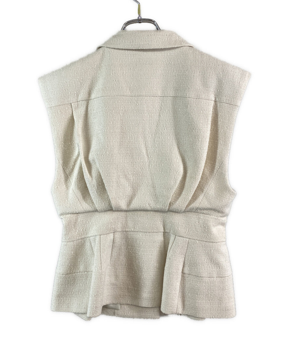 コラム ベスト 24SS ホワイト ウエストシェイプジレ レディース SIZE 38 COLUMN