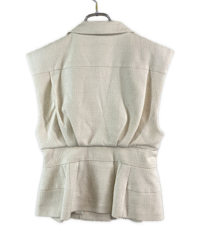 コラム ベスト 24SS ホワイト ウエストシェイプジレ レディース SIZE 38 COLUMN