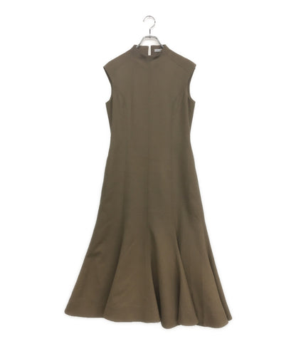 美品 COLUMN コラム ノースリーブワンピース 32-140-11-070003 レディース SIZE F