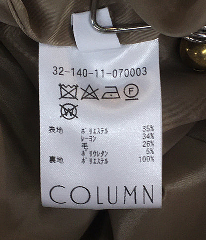 美品 COLUMN コラム ノースリーブワンピース 32-140-11-070003 レディース SIZE F