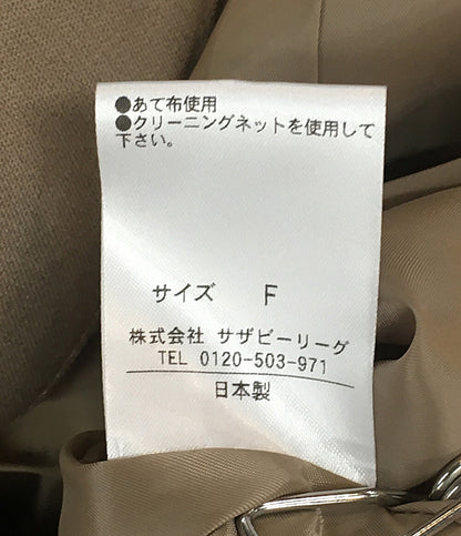 美品 COLUMN コラム ノースリーブワンピース 32-140-11-070003 レディース SIZE F