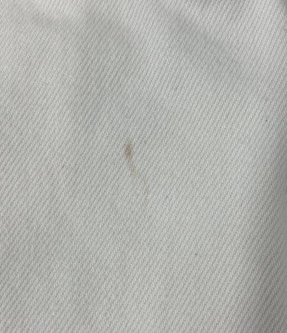 ワンドラー パンツ ホワイト ミドルライズワイドデニムパンツ レディース SIZE 27 WANDLER