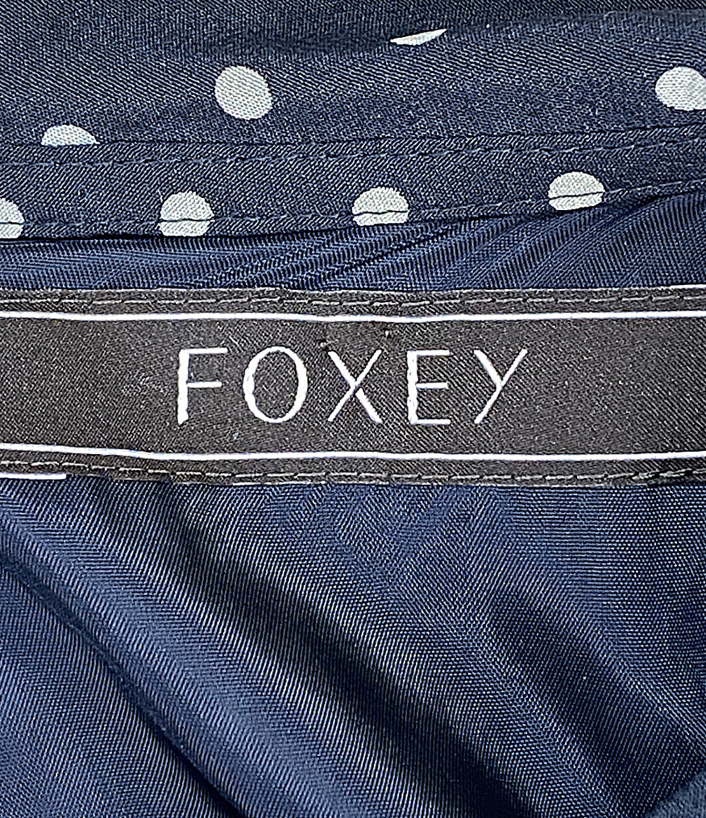 foxey ノースリーブワンピース ヴェロニク 42690-S00012K レディース SIZE 38 フォクシー