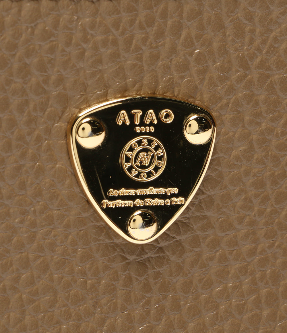 アタオ ショルダーバッグ アミュレット グレージュ レディース ATAO