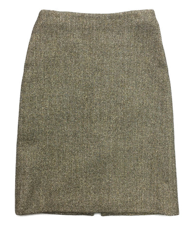 ザロウ 美品 スカート ゴールド シルバー 8232-W3225 レディース SIZE - THE ROW