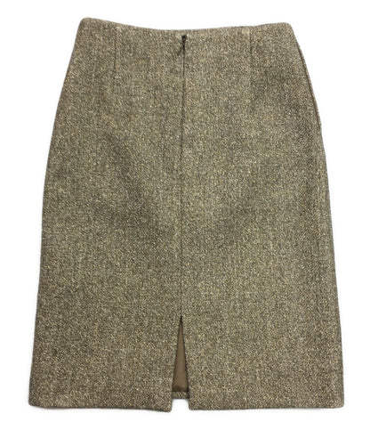 ザロウ 美品 スカート ゴールド シルバー 8232-W3225 レディース SIZE - THE ROW