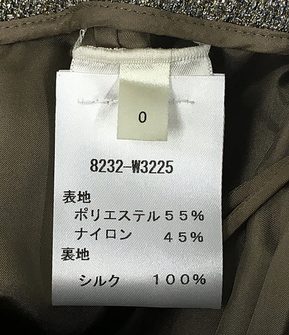 ザロウ 美品 スカート ゴールド シルバー 8232-W3225 レディース SIZE - THE ROW