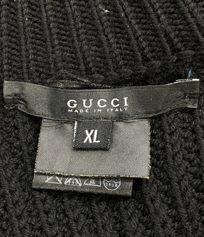 グッチ ジップアップカーディガン ブラック メンズ SIZE XL GUCCI