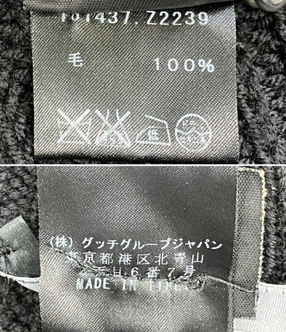 グッチ ジップアップカーディガン ブラック メンズ SIZE XL GUCCI