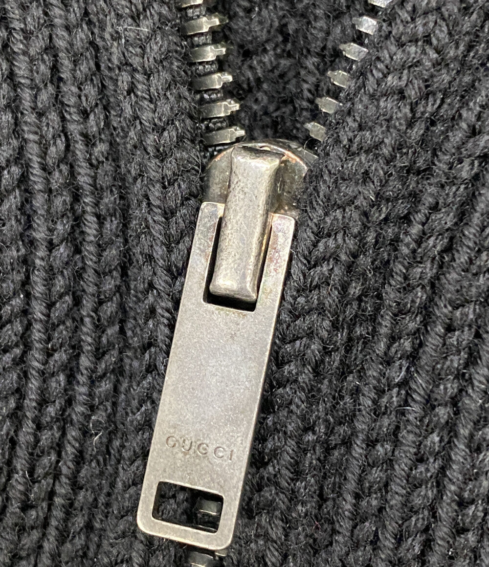 グッチ ジップアップカーディガン ブラック メンズ SIZE XL GUCCI