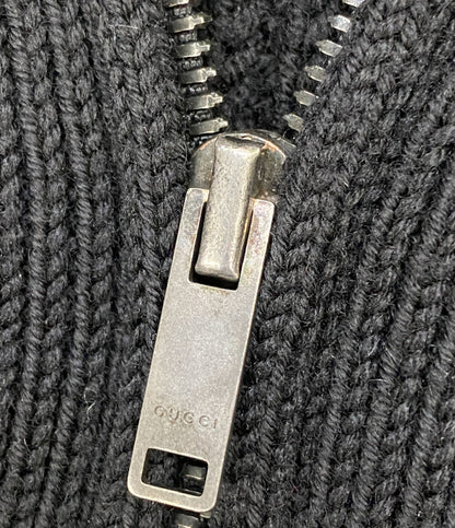 グッチ ジップアップカーディガン ブラック メンズ SIZE XL GUCCI