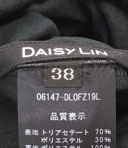 Daisy Lin デイジーリン ノースリーブワンピース ベロア ブラック ライン 06147-DL0FZ19L レディース SIZE 38