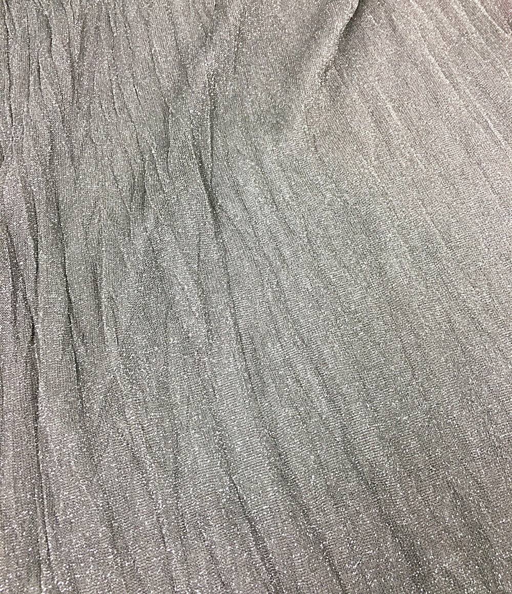 COLUMN コラム ラメニットスカート 41-140-09-030002 レディース SIZE F