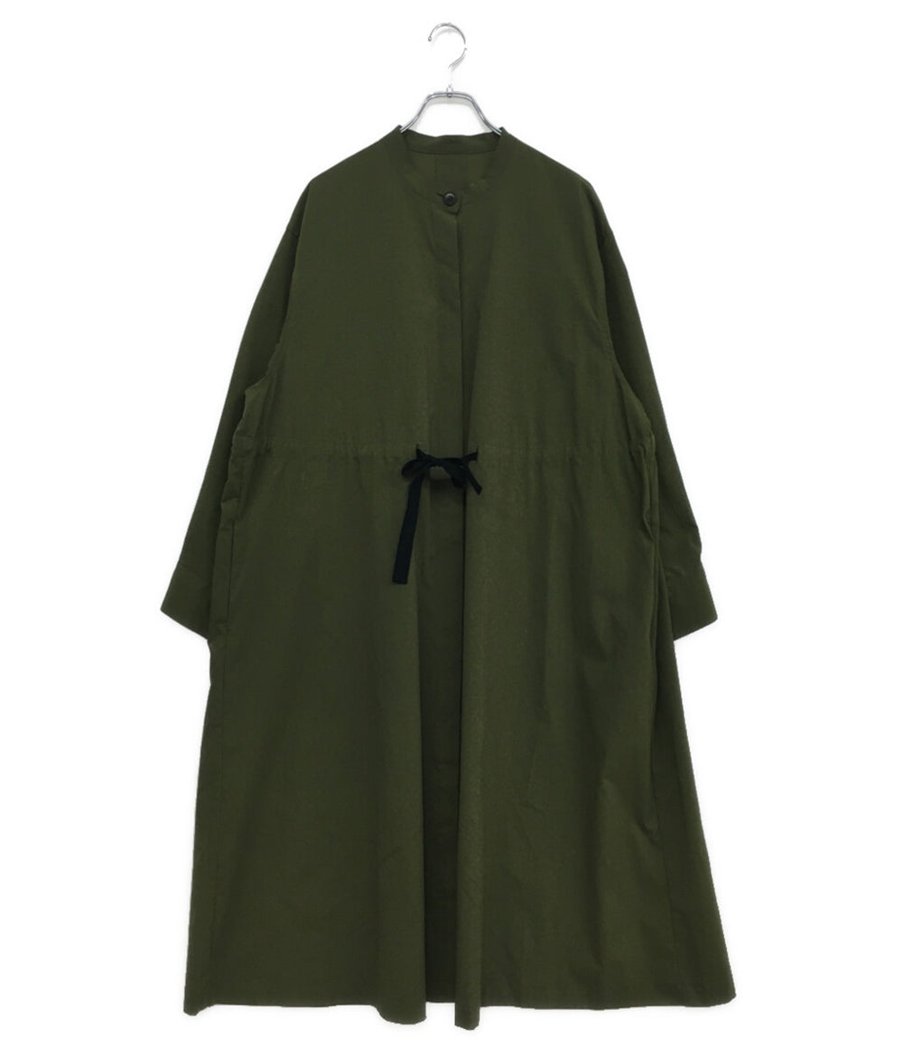 カレンソロジー 長袖ワンピース ノーカラーシャツ CL007036ER レディース SIZE F Curensology