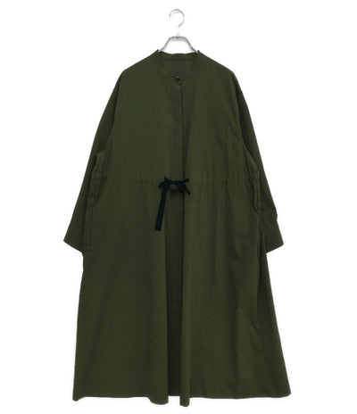 カレンソロジー 長袖ワンピース ノーカラーシャツ CL007036ER レディース SIZE F Curensology