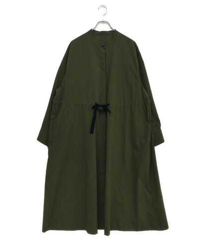 カレンソロジー 長袖ワンピース ノーカラーシャツ CL007036ER レディース SIZE F Curensology