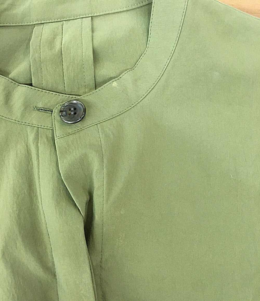 カレンソロジー 長袖ワンピース ノーカラーシャツ CL007036ER レディース SIZE F Curensology