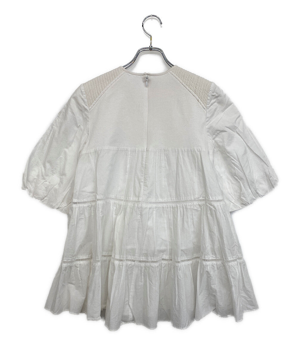 ボーダーズアットバルコニー ブラウス ワッフルショルダー      BD1911-3C-24 レディース SIZE 36  Borders at Balcony