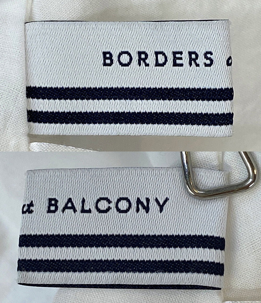 ボーダーズアットバルコニー ブラウス ワッフルショルダー      BD1911-3C-24 レディース SIZE 36  Borders at Balcony