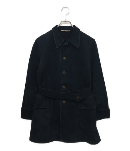 ウミキューゼロハチ ジャケット デニム ベルト レディース SIZE 2 umii908 45RPM