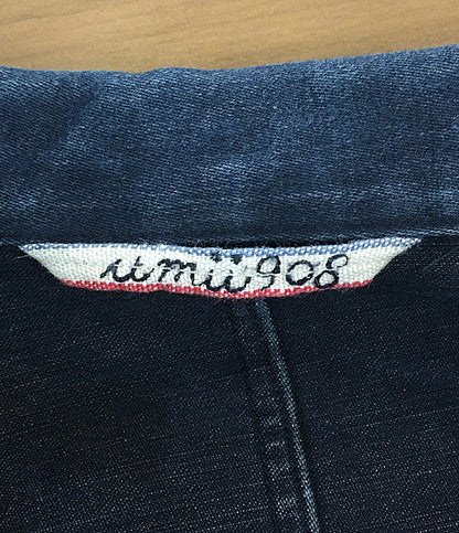 ウミキューゼロハチ ジャケット デニム ベルト レディース SIZE 2 umii908 45RPM