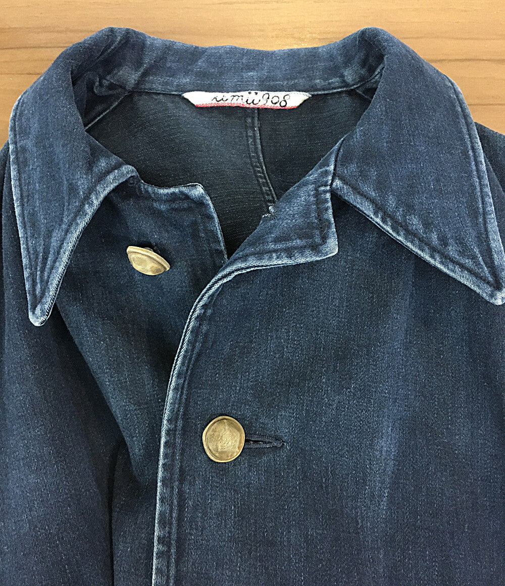 ウミキューゼロハチ ジャケット デニム ベルト レディース SIZE 2 umii908 45RPM