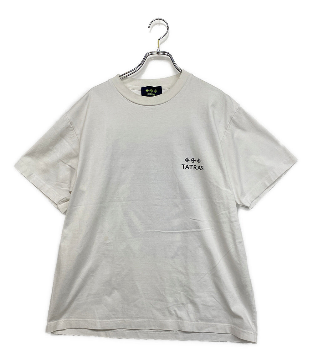TATRAS バックビッグロゴ Tシャツ ワンポイント レディース SIZE 03 タトラス