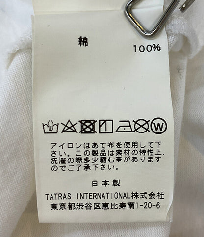 TATRAS バックビッグロゴ Tシャツ ワンポイント レディース SIZE 03 タトラス