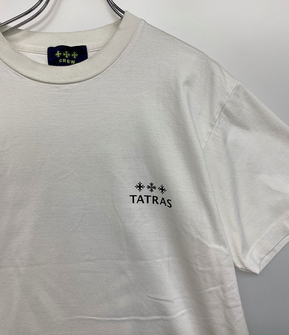 TATRAS バックビッグロゴ Tシャツ ワンポイント レディース SIZE 03 タトラス