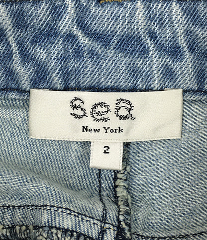 sea ハーフジーンズ 2024ss SS24-112 レディース SIZE 2 シー