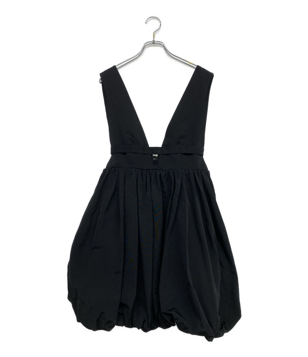 オブリ ジャンパースカート バルーン ブラック 24WACD13 24SS レディース SIZE F OBLI