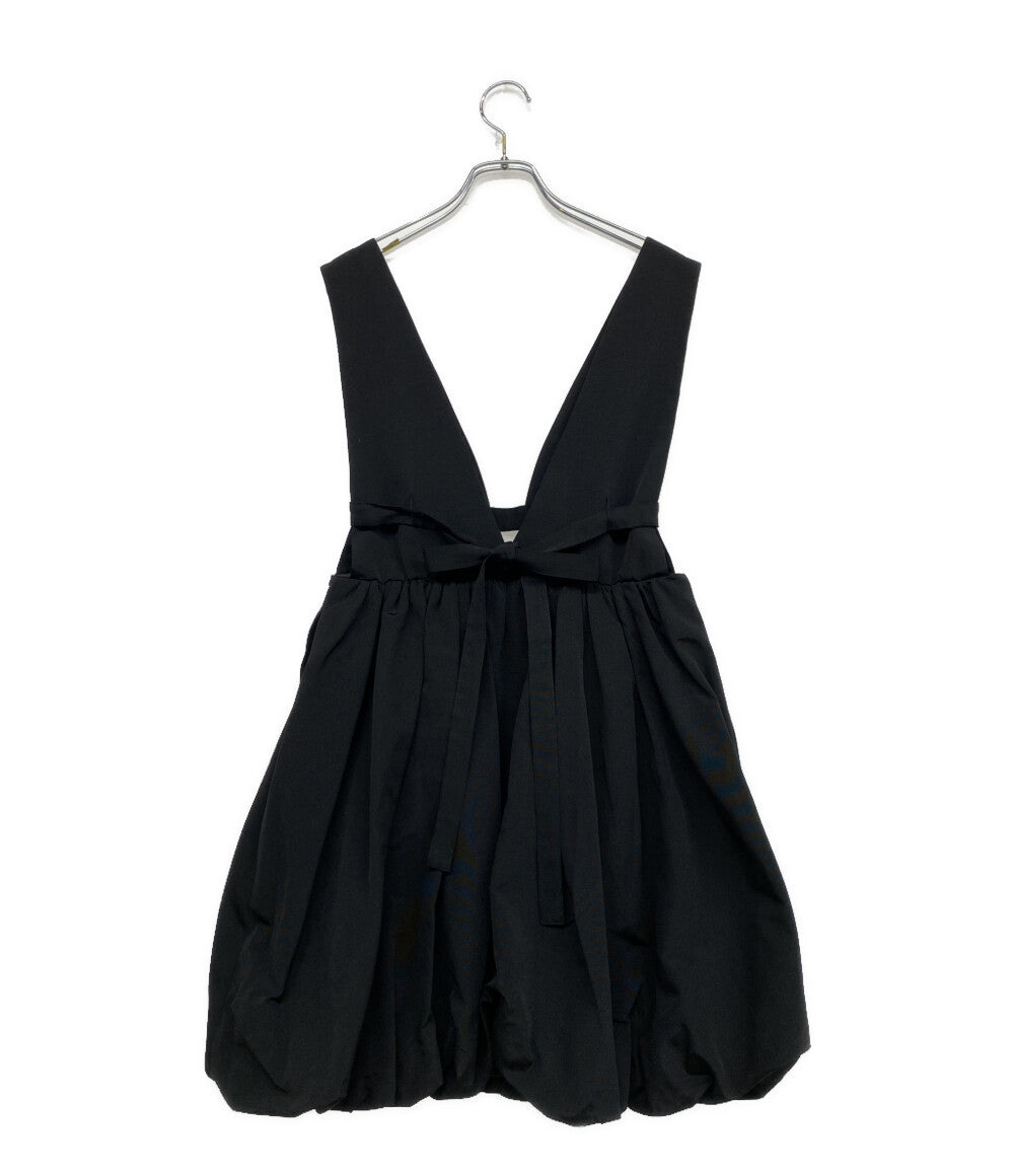 オブリ ジャンパースカート バルーン ブラック 24WACD13 24SS レディース SIZE F OBLI