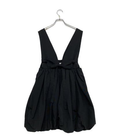 オブリ ジャンパースカート バルーン ブラック 24WACD13 24SS レディース SIZE F OBLI