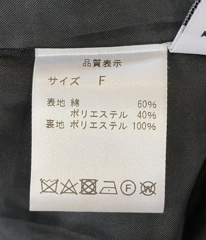 オブリ ジャンパースカート バルーン ブラック 24WACD13 24SS レディース SIZE F OBLI