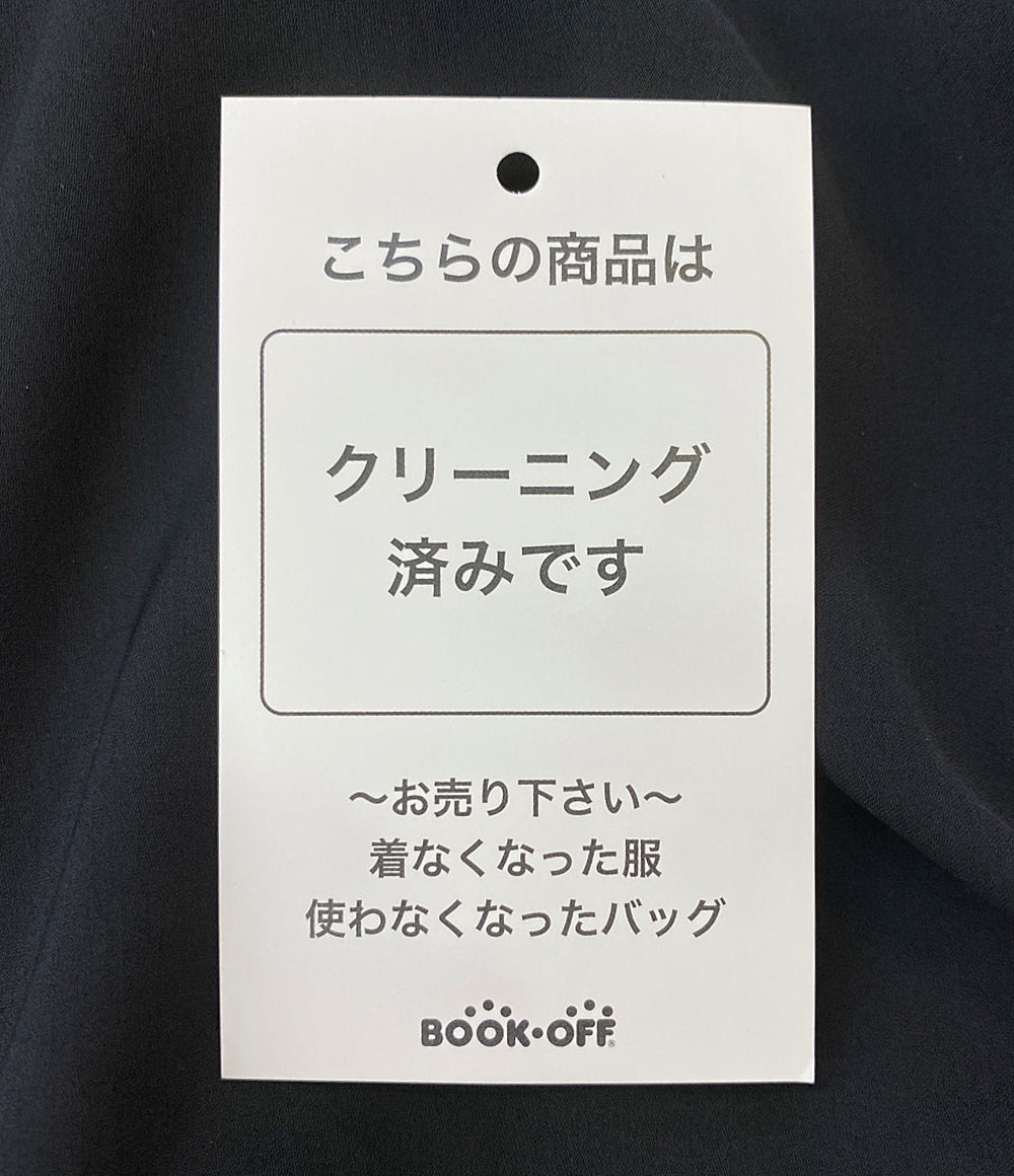 DAISY LIN デイジーリン 半袖ワンピース パフスリーブ ブラック レディース SIZE 40