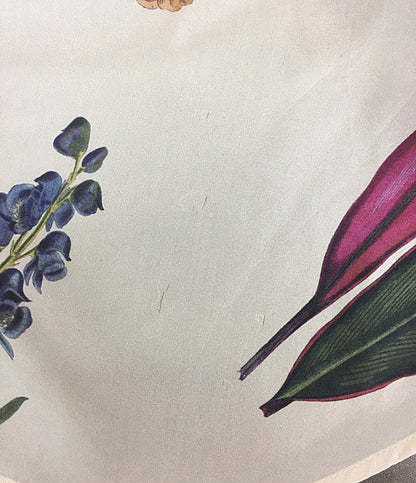 キャバン 長袖シャツ シルクボタニカルプリントシャツ レディース SIZE S CABaN