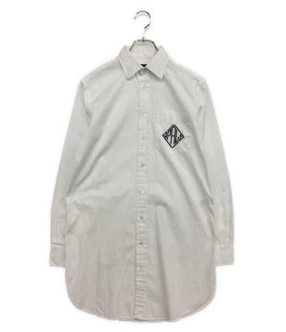 ラルフローレン 長袖シャツ ロングシャツドレス レディース SIZE 2 RALPH LAUREN