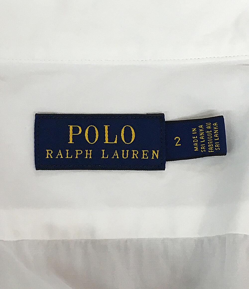ラルフローレン 長袖シャツ ロングシャツドレス レディース SIZE 2 RALPH LAUREN