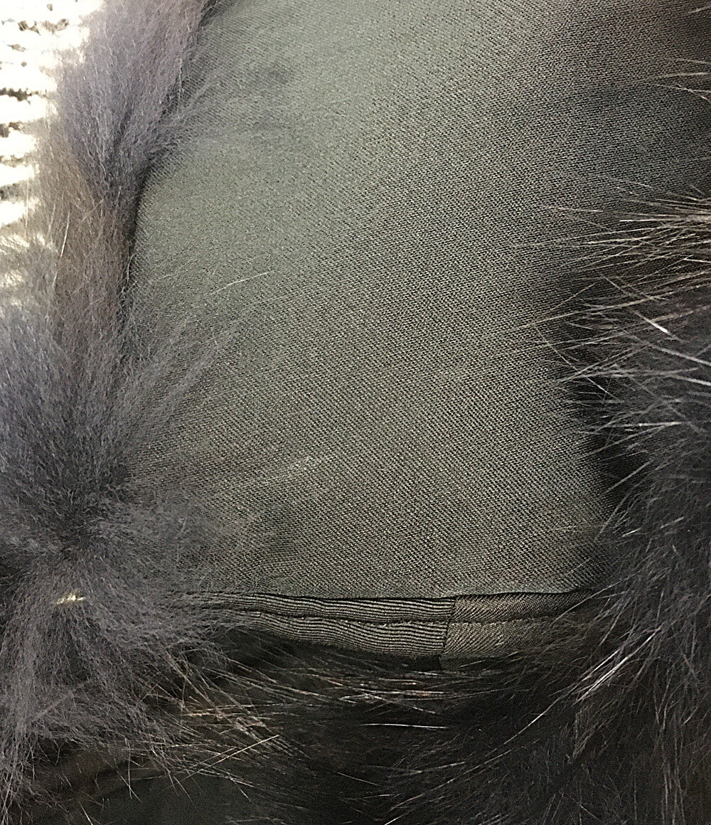 Drawer ベスト ツイードボーダージレ フォックス 6521-299-1127 レディース SIZE 36 ドゥロワー