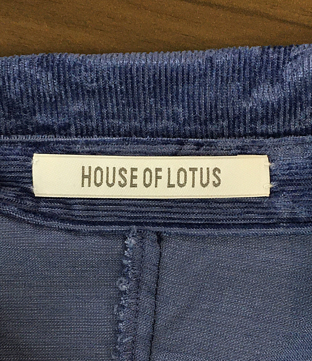 HOUSE OF LOTUS ハウスオブロータス シャツワンピース 長袖 302120-13-040-61-020 レディース SIZE M